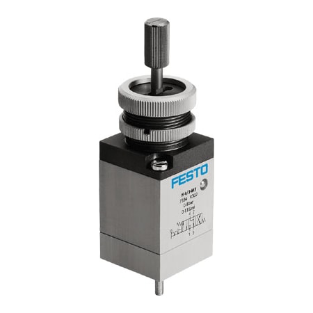 Festo Finger Lever Valve H-4/3-M5 H-4/3-M5